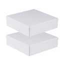 2 Pack 12" x 12" x 3" PVC Plastic Dustproof Waterproof Box IP65 Junction Boxes Project Junction Conduit Box for Electrical Enclosure