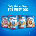 DentaLife Daily Oral Care Dog Treats for Small and Medium Dogs, Chewy Dental Treat to Freshen Breath and Fight Tartar, Chicken Flavor - 40 ct. Pouch (EXP 11/01/26)