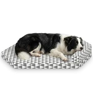 Orthopedic Dog Beds forMedium Dogs, Pet Bed with Sides,Removable Bolsters & cleanable Cover，M