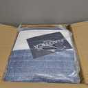 Nautica - Queen Quilt Set, Soft & Breathable Cotton Bedding with Medium Weight Feel, Reversible 3 Piece Bed Set with Matching Pillowcases (Ridgeport Denim)