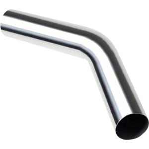 2.5" OD Stainless Steel Pipe Mandrel Bend, 45 Degree 2FT Length, T304 Stainless Steel Pipe Tubing Tube Piping Universal