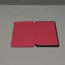 Case for Kindle Paperwhite 12 Gen, 7 Inch, Hard PC & Premium PU, Slim, Rose Red