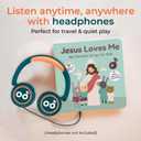 Cali's Books Jesus Loves Me Music Book for Toddlers 1-3 Years Old - Singing Christian Musical Book Kids, Headphone Jack, Interactive Learning Baby Sound Books, Song Toys for Children Girls and Boys