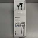 SONY Sealed Type Inner Ear Receiver MDR-XB75AP B (Black)Japan Domestic Genuine Products