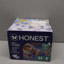 The Honest Company Comfort Dry Overnight Diapers, Up to 12 Hours Protection, Hypoallergenic, FragranceFree, Cozy Cloud + Star Signs, Club Box Size 6 (35+ lbs), 34 Count
