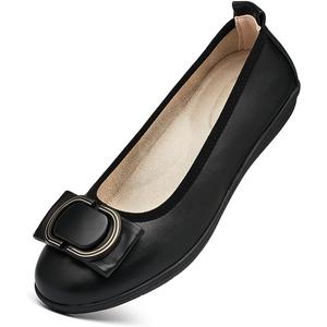 DeYashopin Women's Flats Shoes Non-Slip Ballet Shoes for Dressy Occasions,Walking and Driving Lightweight & Flexible for Comfort,9