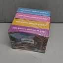 4-Packs 100 Piece Puzzles - Four Seasons Scenery Large Piece Puzzles for Senior Adults Kids Puzzle Ages 5-8 Jigsaw Puzzle for Kids Ages 4-6 6-8 8-10 Year Old Educational Toys for Girls Boys