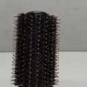 Belula Boar Bristle Round Brush for Blow Drying Set. Round Hair Brush With Large 2.7 Wooden Barrel. Hairbrush Ideal to Add Volume and Body. Free 3 x Hair Clips & Travel Bag.