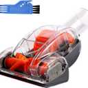 Upgraded Vacuum Pet Hair Power Brush Tool Attachment Compatible With Shark HV301 HV302 HV320 HV322 NV750 NV752 NV650 NV680 NV800 NV150 NV341 ZU560 ZU561 ZU60 ZU503AMZ Vacuum Replacement Parts Orange
