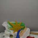 6FT Christmas Nativity Scene Outdoor, 4 pcs Lighted Christmas Decor w/ 319 LED Lights, Metal Ground Stakes and Zip Ties, Outdoor Nativity Scenes for Yard and Home