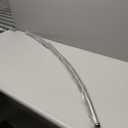 Curved Shower Curtain Rod, Adjustable 48-85 inches Extra Wide Curved Shower Rods for Bathroom, Rust proof Shower Rod, Stainless Steel Curved Curtain Rod for Shower, Bathtub, Brushed Nickel