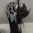 Bike Storage Tent,for 2-10 Bikes, 118 x 86 x 72 in Outdoor Portable Bike Storage, 210D Oxford Fabric PU4000 Waterproof, 2 Rolling Doors, for Motorcycles or Large Motorcycles, Without Floor