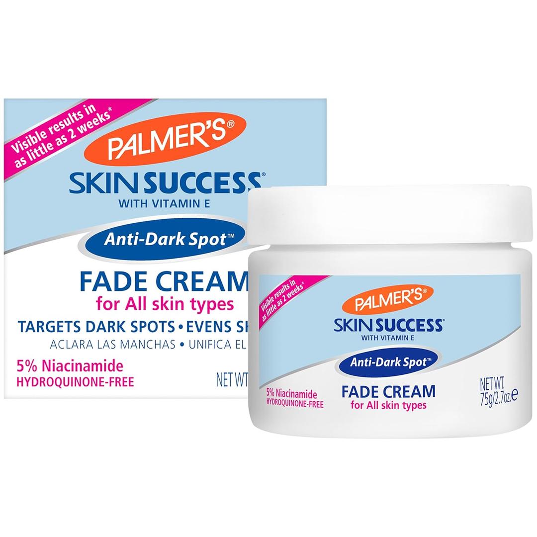 Palmer's Skin Success Anti-Dark Spot Fade Cream with Vitamin E and Niacinamide, for All Skin Types 2.7 Ounce