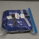 FUAMEY Dog Coat for Medium Dogs,Waterproof Dog Winter Jacket with Harness Built in Puppy Cold Weather Coats Reflective Pet Vest with Zipper Warm Fleece Dogs Snowsuit Windproof Blue M (M(chest:21in))