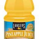 Langers 100% Pineapple Juice, 10 Fl Oz (Pack of 12) EXP. 03/19/2027