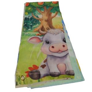 Shower Curtain, 72"x72" Washable Cloth Spring Blue Blossom Serenity Shower Curtain with 12 Shower Curtain Hooks, Fabric Colorful Romantic Style Curtain Set for Bathroom Home Decor