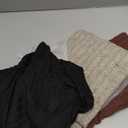 3 Pack Women's Turtleneck Sweaters Ribbed Long Sleeve Turtle Neck Top Slim Fitted Knit Lightweight Pullover Sweater M