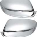 uxcell 1 Pair Chrome Plated Full Mirror Cover Cap for Dodge Charger 2011-2022