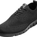 Cole Haan mens Zerogrand Stitchlite Oxford, Black Knit/Black, 11.5 US
