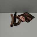 Overnight Blowout Rods | Heatless Curls Rollers Hair Curlers to Sleep In Foam Rolls Velvet Satin Long Short Curling Blow Out Look No Heat Dry Thin Thick Tools Set Soft by VISOFO (Brown, Set of 3)