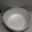 IMUSA 7.5 Quart Traditional Natural Made in Colombia Caldero with Lid for Cooking and Serving, Silver