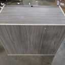 Bush Business Furniture Studio C Office Storage Cabinet with Drawers and Shelves in Modern Hickory, Organization for Home or Professional Workspace