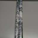 2 x Window Privacy Film with Cutting Grid, Non-Adhesive Stained Glass Window Film Decorative, Static Cling Privacy Window Film (Leaf Rainbow,17.5 X 78.7 inch)