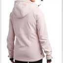 Spyder Womens Softshell Jacket - Lightweight Terry Fleece Hoodies for Women Water Resistant Zip Up Womens Windbreaker Jacket (Pink, L)