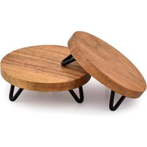 Riser Display Risers for Party Platter Dessert Stands Apply to Party, Dining Bar, Living room or Garden Set of 2 ( 4" x 4" x 1.5")