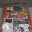 ZOBER 600D Oxford Fabric Large Rolling Christmas Tree Storage Bag - Fits 9 Ft Artificial Trees - Waterproof Christmas Tree Bag For Storage Box For Xmas, Durable Handles and Wheels - Card Slot - Red