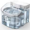 11L/372oz Large Dog Water Fountain, Automatic Dog Water Bowl Dispenser