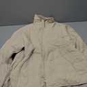 Watashi Women Quilted Puffer Jacket Lightweight Down Coat Long Sleeve Full Zipper Oversized Packable Short Puffer Jackets L