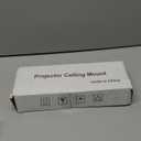 IUM Projector Ceiling Mount, Universal Black Projector Mount Extendable Stand Bracket Wall Mount Hanger for Most Projectors