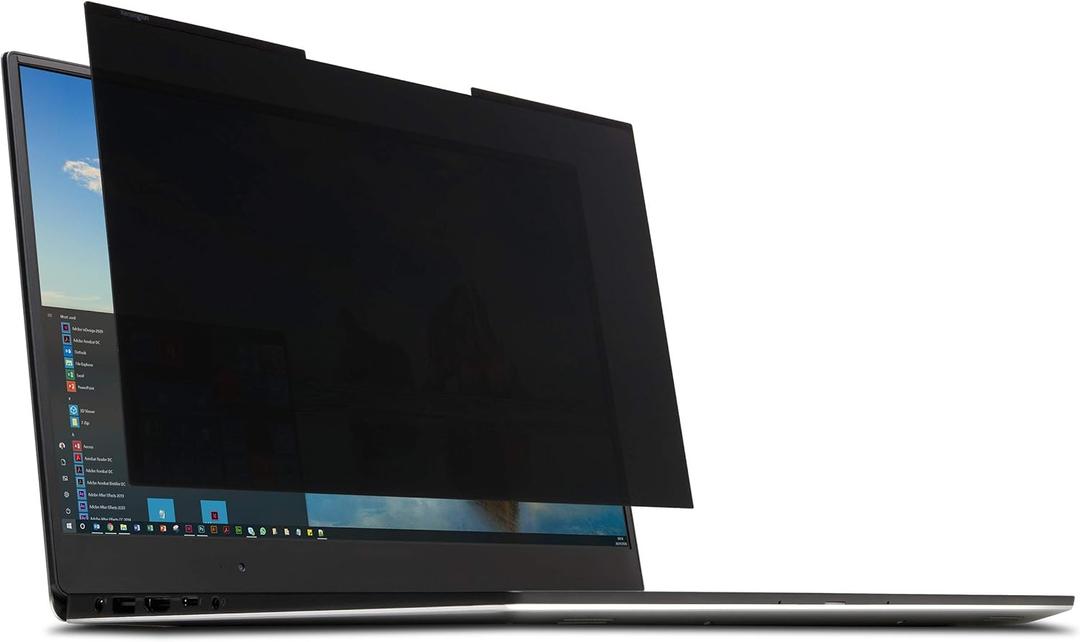Kensington MagPro Magnetic Laptop Privacy Screen 15.6 inch, Removable 16:9 Laptop Privacy Filter Shield, Anti-Glare, Blue Ray Reduction, Compatible with HP/Dell/Acer/Asus/Lenovo (K58353WW)