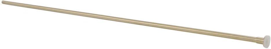 Kingston Brass Showerscape CF38307 Complement 30-Inch X 3/8-Inch Diameter Flat Closet Supply, Brushed Brass