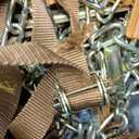 Car Tire Chains 205-305mm, Universal Emergency Anti-Skid Snow Strap Tires Chains for Trucks/Minivan/Pickup/SUV/ATV/UTV, Adjustable Thickened Traction for Tire Width 8.1-12inch(10 Pcs)