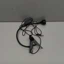 AORAEM Nail Lamp LED Nail Manicure Dryer Curing Light with Black Gooseneck and Clamp for Gel Nails (Small)