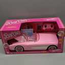 Barbie Hot Wheels RC Corvette from The Movie, Full-Function Remote-Control Toy Car Holds 2 Dolls