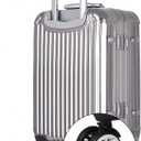2Pcs 55mm Rubber Swivel Castor Wheels - 360 Degree Quiet Trolley & Furniture Caster, 55 millimeters