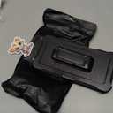 for iPhone 17 Case with Belt Clip Holster, Anti-Shock, Anti-Slip, Compatible with MagSafe, 3-Layer Drop Protection, Heavy Duty Magnetic Phone Case Cover 17 6.3", Black