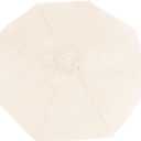 Milisten Patio Umbrella Replacement Canopy Canopy for Outdoor Use Stylish and Cover for Patios Beaches Easy Installation