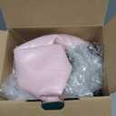 Trideer Exercise Ball Yoga Ball,Office Seating & Balance Ball Chair, Stability Ball for Pilates, Physical Therapy,Core Training & Balance Improvement & Stretching (L(23-26ines/58-65cm), Blush Dawn Pink)