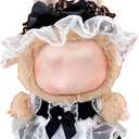 2 x Cute Doll Clothes (No Doll), 17cm Doll Outfit Fashion Overalls Set Dress Up Clothes Handcrafted Accessories Stylish (Colour F)