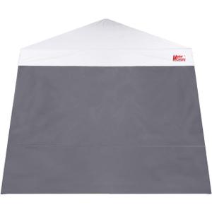 MASTERCANOPY SunWall Canopy Sidewall for 10x10 Slant Leg Canopy Tent, 1 Pack Sidewall Only (Gray)