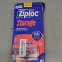 Ziploc Gallon Food Storage Bags, Stand-Up Bottom, Easy to Fill, 81 Count