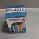 Large Pill Organizer with 7 Large Compartments - Portable Pill Dispenser for Travel, Anti-Mix Design & Wide Opening Design, Easy Access to Vitamin Dispenser, Includes 20 Blank Stickers (Black)