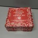 2 x Christmas Cookie Cutters Set - 24 Pcs Holiday Cookie Cutter with 8 Shapes - Gingerbread Men, Christmas Tree, Snowflake, Apple, Angel, Gloves, Heart and Star Biscuit Cutters for Winter Holiday Baking