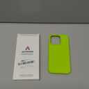 AOTESIER Shockproof Designed for iPhone 14 Pro Case 6.1 inch,[Silicone Slim Series] Rubber Full-Body Protection Bumper Phone Case for 14 Pro with Soft Anti-Scratch Lining, New Neon