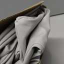 Vegan Leather Baby Changing Pad Covers for Girl, Boy, Waterproof & Wipeable Soft Diaper Changing Mat Cover.Fits Standard Changing Pads with Dimensions of 32" x 16". (Gray)