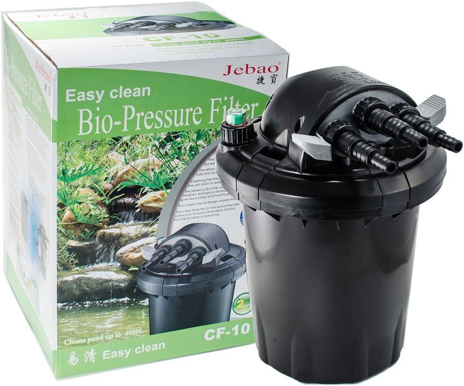 Jebao 1000 Gallon Pressured Pond Bio Filter w/ 13W UVC Clarifier